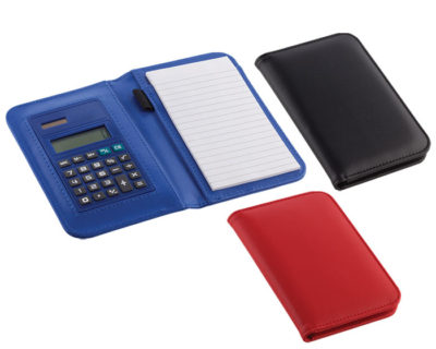 CALCULADORA CON LIBRETA PROMOCIONAL PUBLIPROMOCIONALES