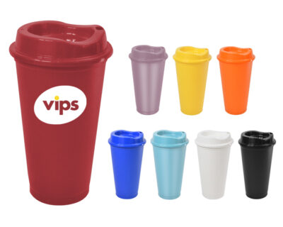VASO PARA CAFE Vaso para cafe sin duda ideal para llevar tu bebida favorita a todos lados ademas tiene tapa a presion y se puede imprimir con tu logo o marca