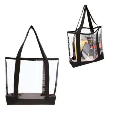 BOLSA TRANSPARENTE Bolsa transparente sin duda ideal para tus compras por su gran tamaño ademas se puede imprimir a todo color