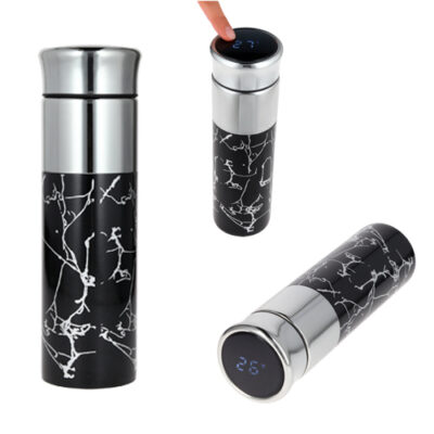 TERMO CON TERMOMETRO DIGITAL Termo con termometro digital sin duda un gran regalo para tus mejores clientes ademas pueden medir la temperatura de sus bebidas 