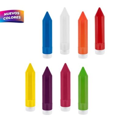 ESTUCHE PARA LAPICES Estuche para lapices sin duda ideal para que los niños guarden todos sus colores ademas tiene un diseño muy atractivo en forma de lapiz