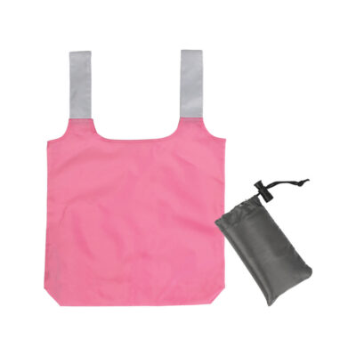 BOLSA DE POLIESTER RECICLADO Bolsa de poliester reciclado sin duda destaca por lo ligera y compacta que es ademas de que es plegable  