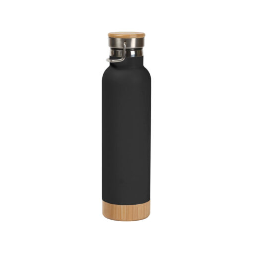 BOTELLA DE ACERO CON BAMBU - Imagen 3