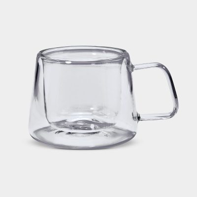 taza iglasi personalizada con logo de empresa