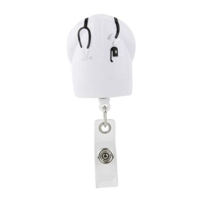 porta gafete doctor personalizada con logo de empresa
