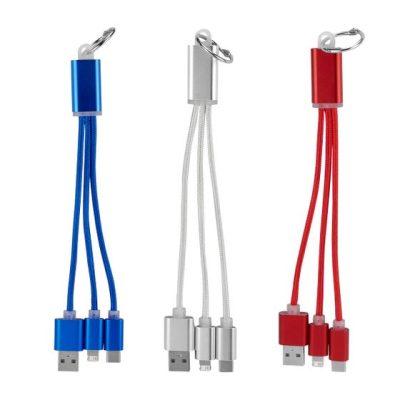 cable jenifra personalizada con logo de empresa