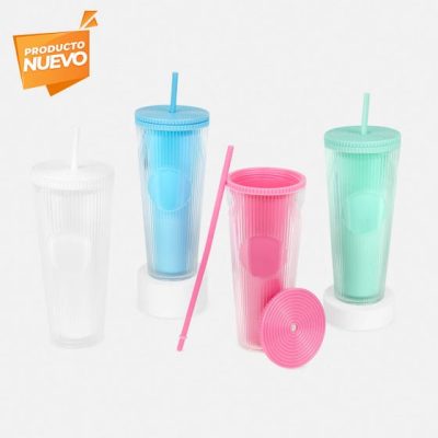 vaso viiva personalizada con logo de empresa