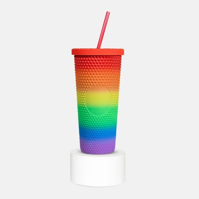vaso pride personalizada con logo de empresa