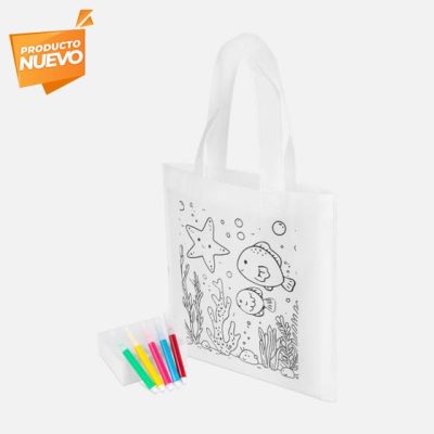 bolsa para colorear nori personalizada con logo de empresa