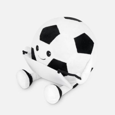 peluche soccer personalizada con logo de empresa