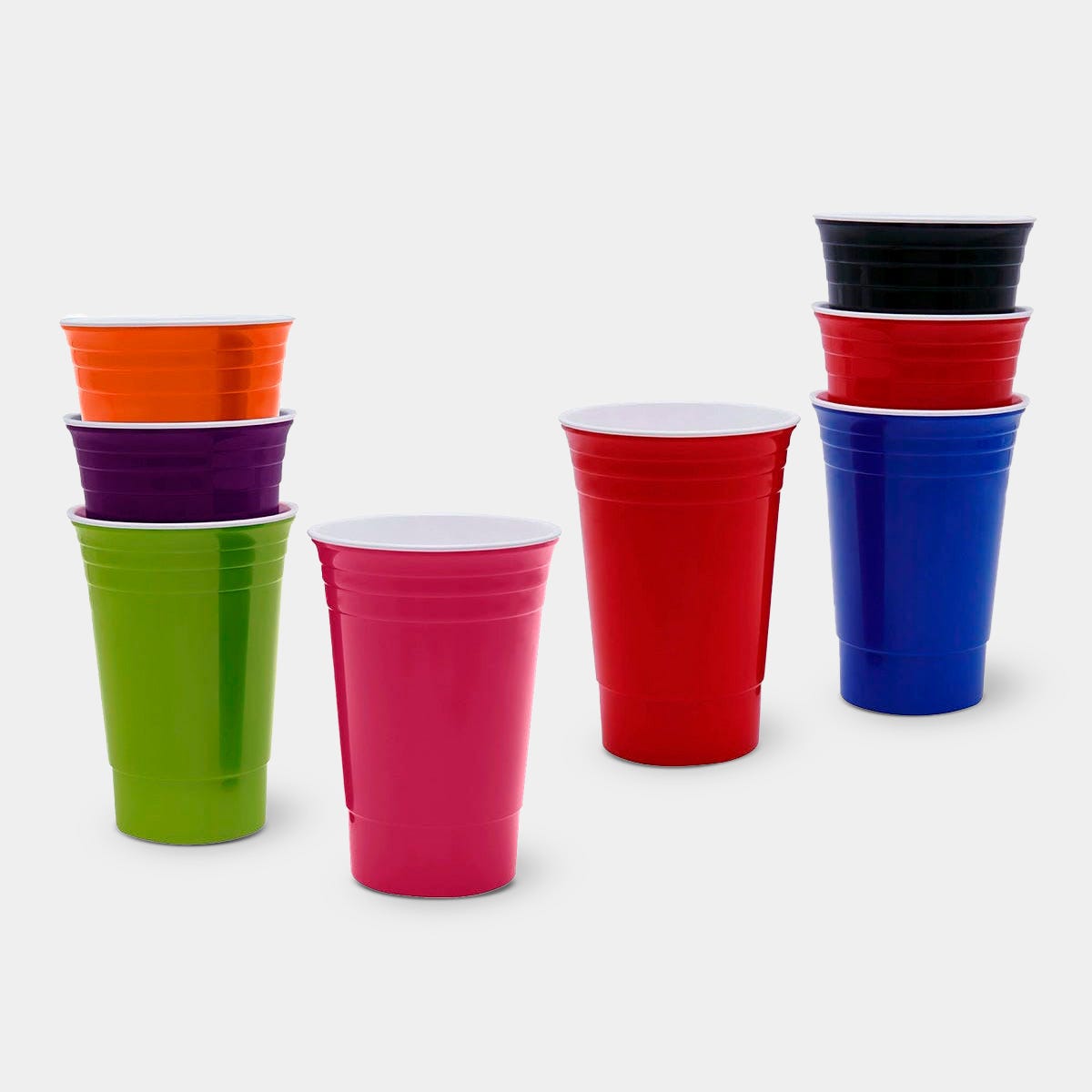 vaso fiesta personalizada con logo de empresa
