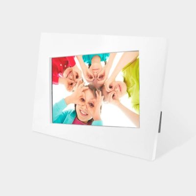 portarretrato paglia personalizada con logo de empresa
