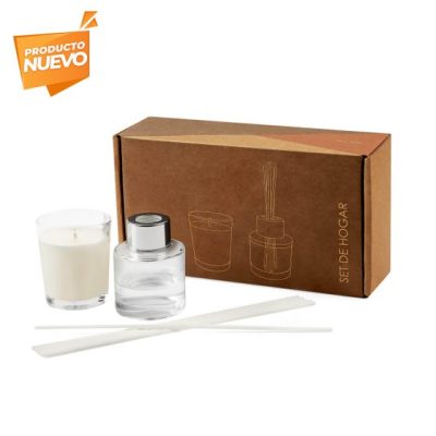 set de hogar alice personalizada con logo de empresa
