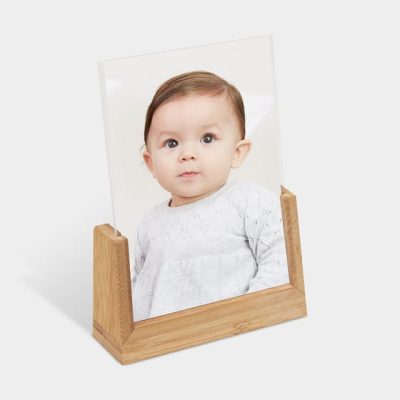 portarretrato lange personalizada con logo de empresa