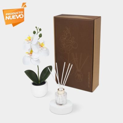 set decorativo fiora personalizada con logo de empresa