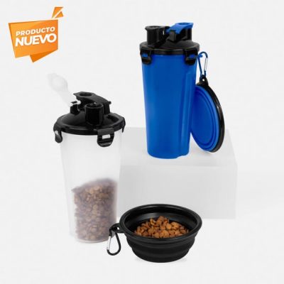 vaso para mascotas galu personalizada con logo de empresa
