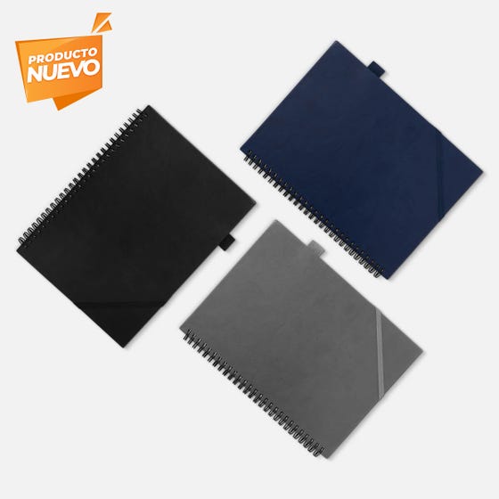 libreta agendario borges personalizada con logo de empresa