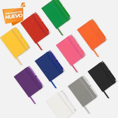libreta suki personalizada con logo de empresa