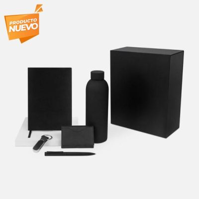 set drael personalizada con logo de empresa