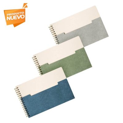 libreta appel personalizada con logo de empresa
