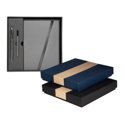 set de libreta jinsei personalizada con logo de empresa