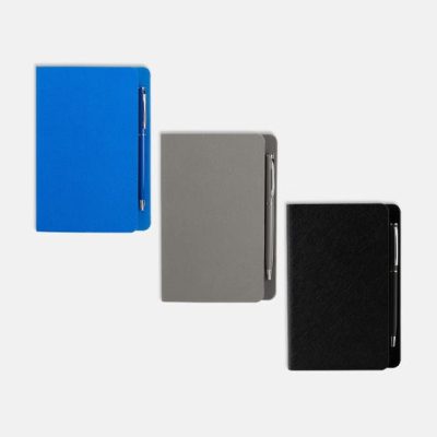 libreta funee personalizada con logo de empresa