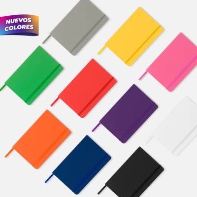 libreta olvera personalizada con logo de empresa
