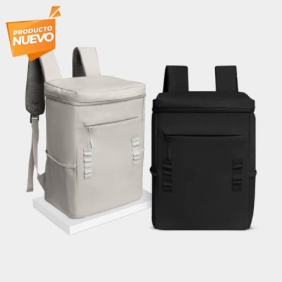 mochila-lonchera frivel personalizada con logo de empresa