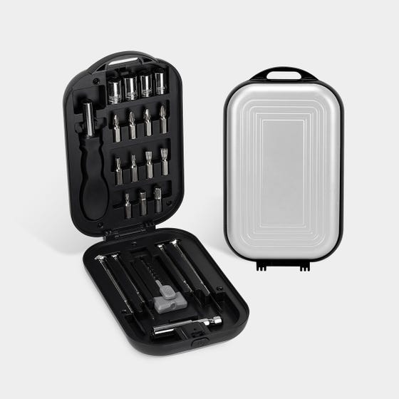 set de herramientas cristobal personalizada con logo de empresa