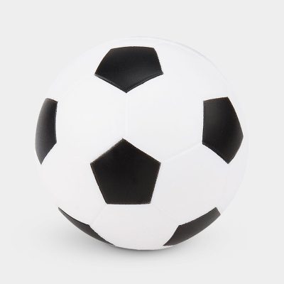 pelota anti-stress fútbol personalizada con logo de empresa