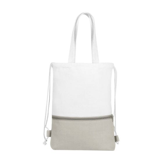 bolsa-mochila fuseta personalizada con logo de empresa