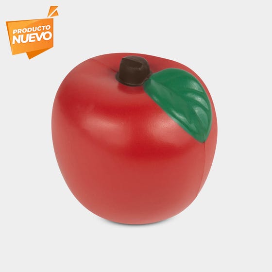 anti-stress manzana personalizada con logo de empresa