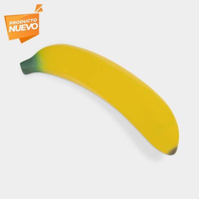 anti-stress platano personalizada con logo de empresa