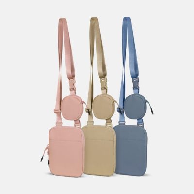 mini bolsa michel personalizada con logo de empresa