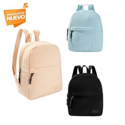 mochila meddal personalizada con logo de empresa