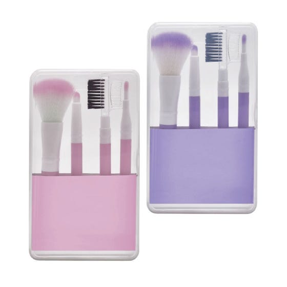 set de brochas furela personalizada con logo de empresa