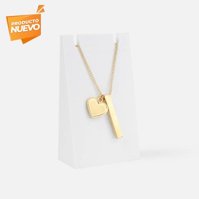 collar liva personalizada con logo de empresa