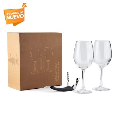 set de copas personalizada con logo