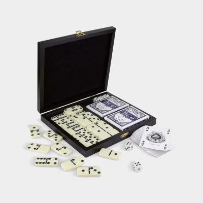 set de juego personalizado con logo de empresa