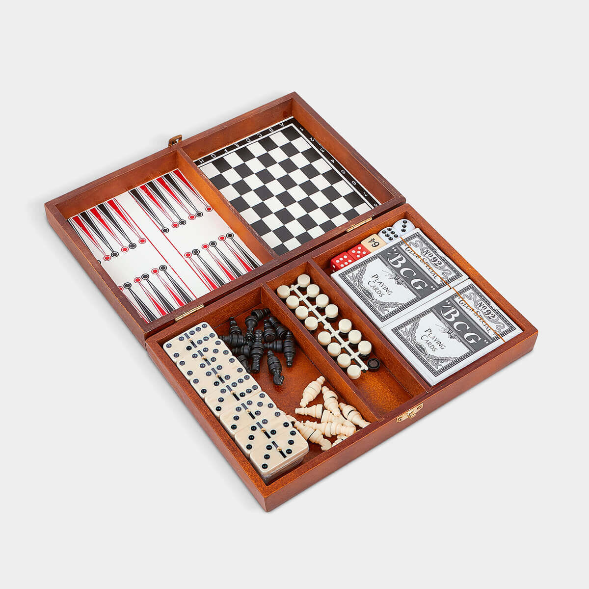 set de juego personalizado con logo de empresa