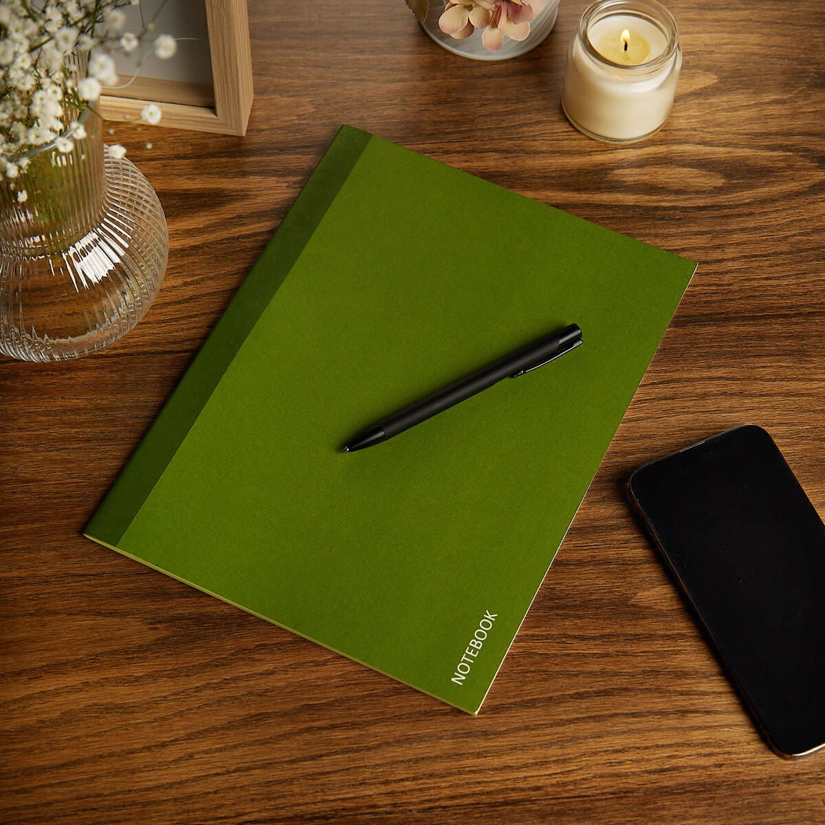 libreta maine personalizada con logo de empresa