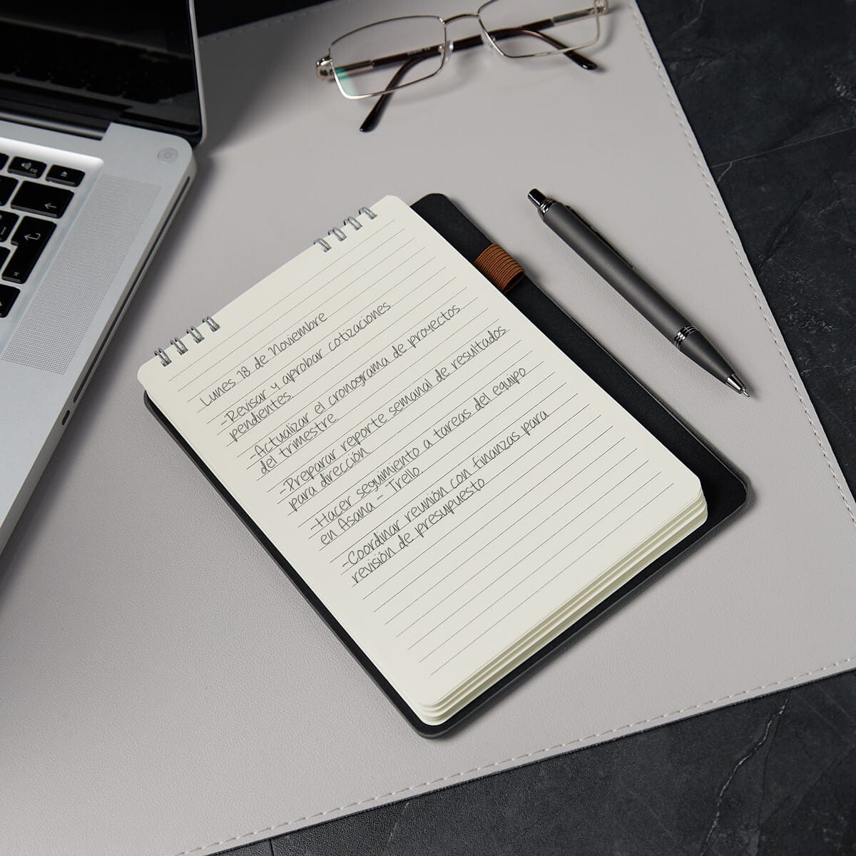 libreta lembani personalizada con logo de empresa