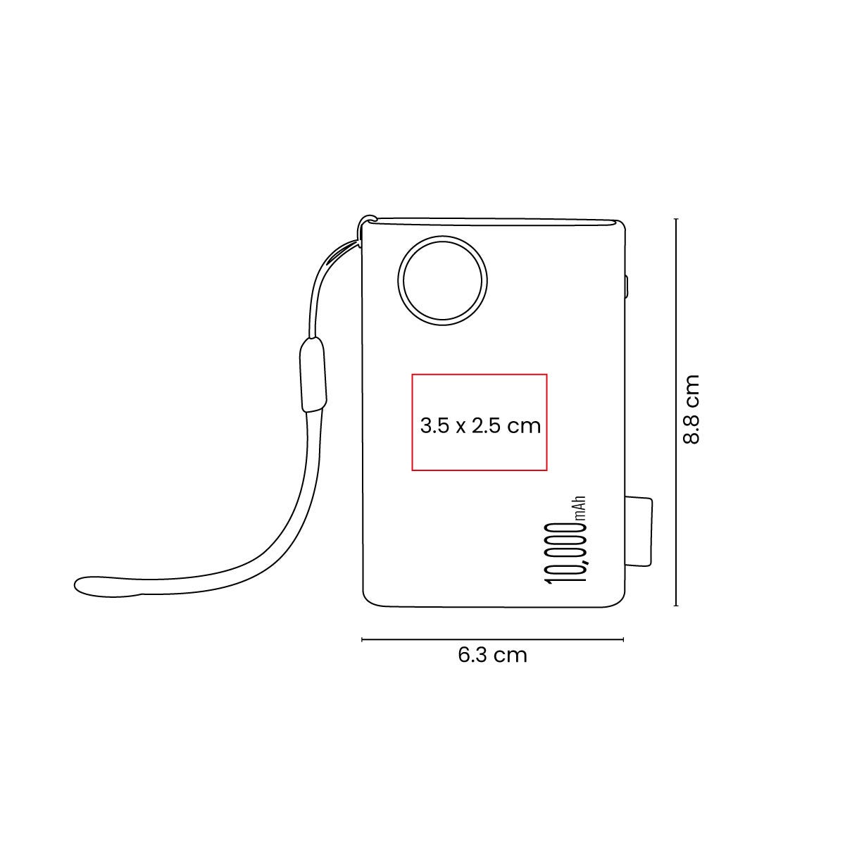power bank musk personalizada con logo de empresa