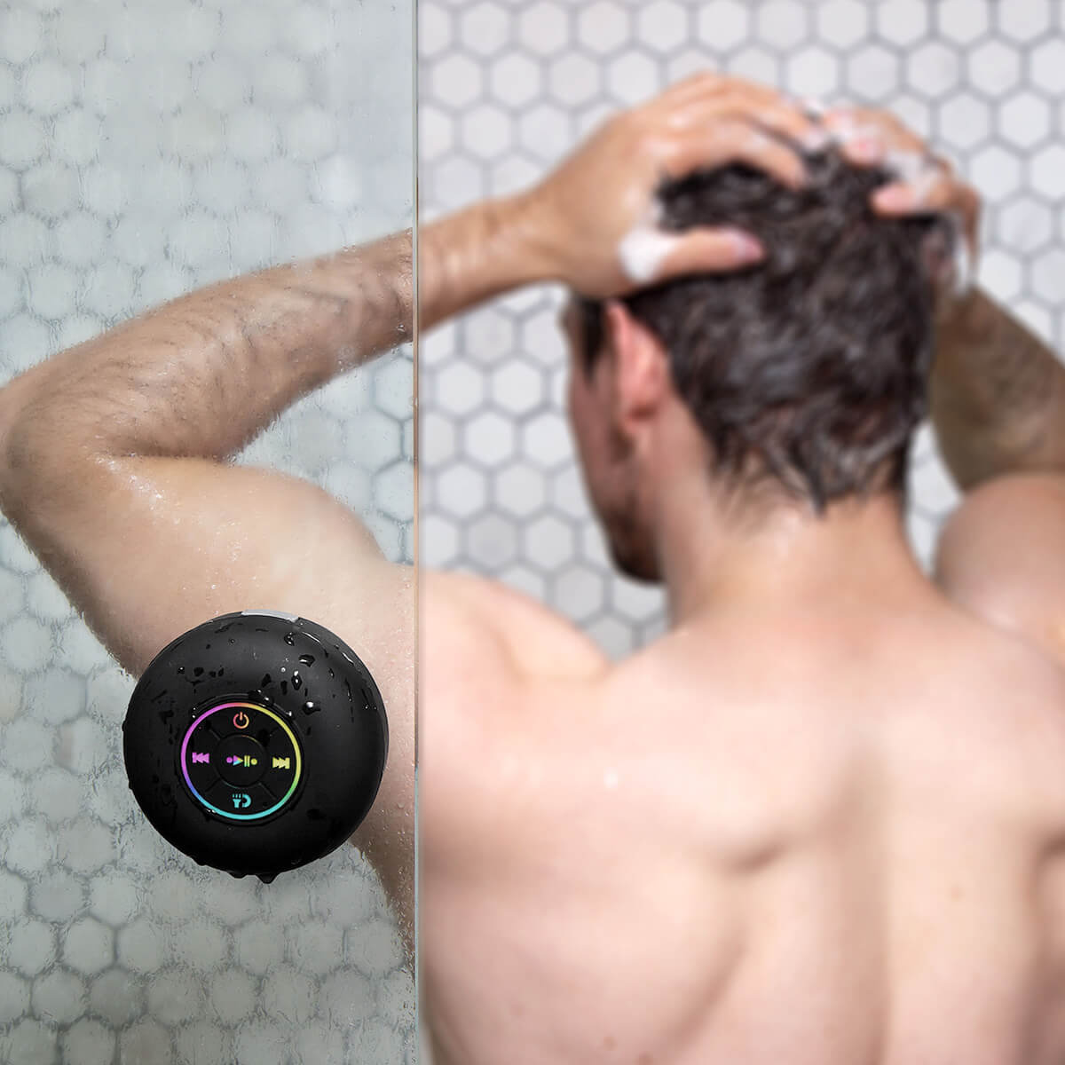 bocina techra personalizada con logo de empresa