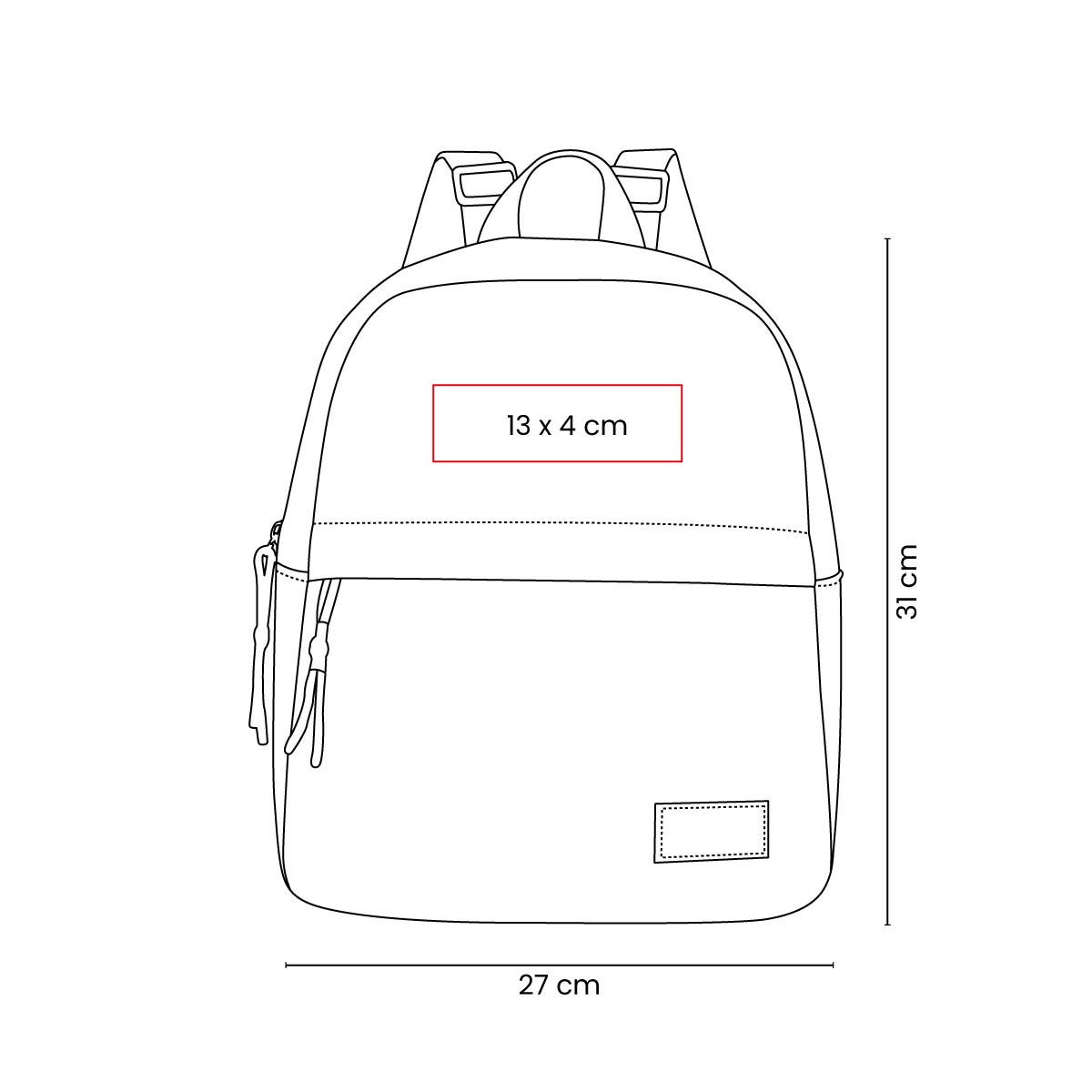mochila meddal personalizada con logo de empresa