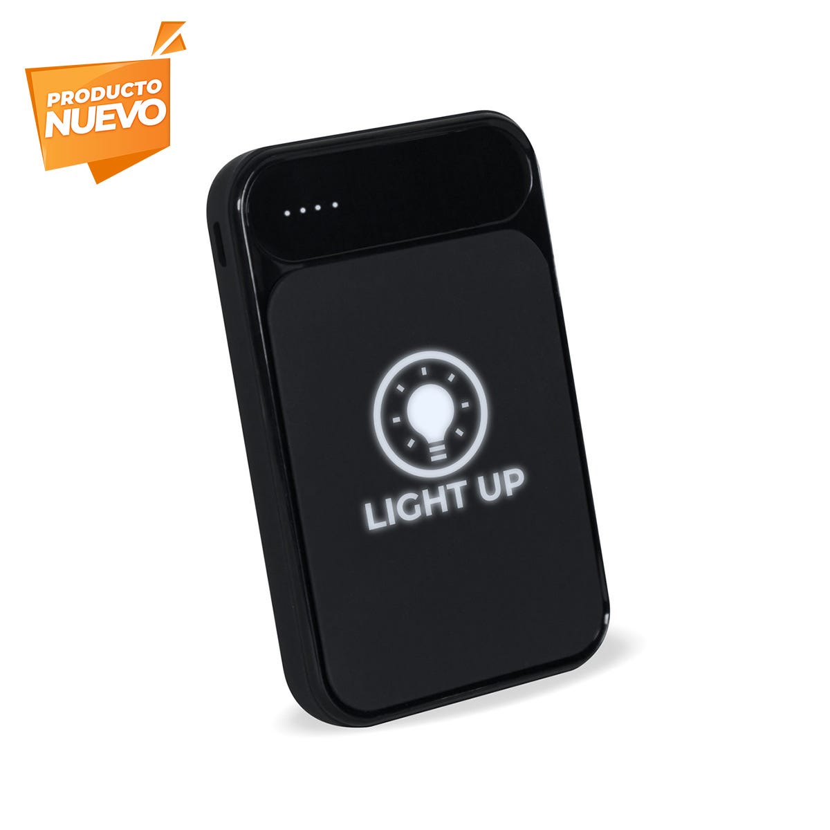 power bank lumina personalizada con logo de empresa