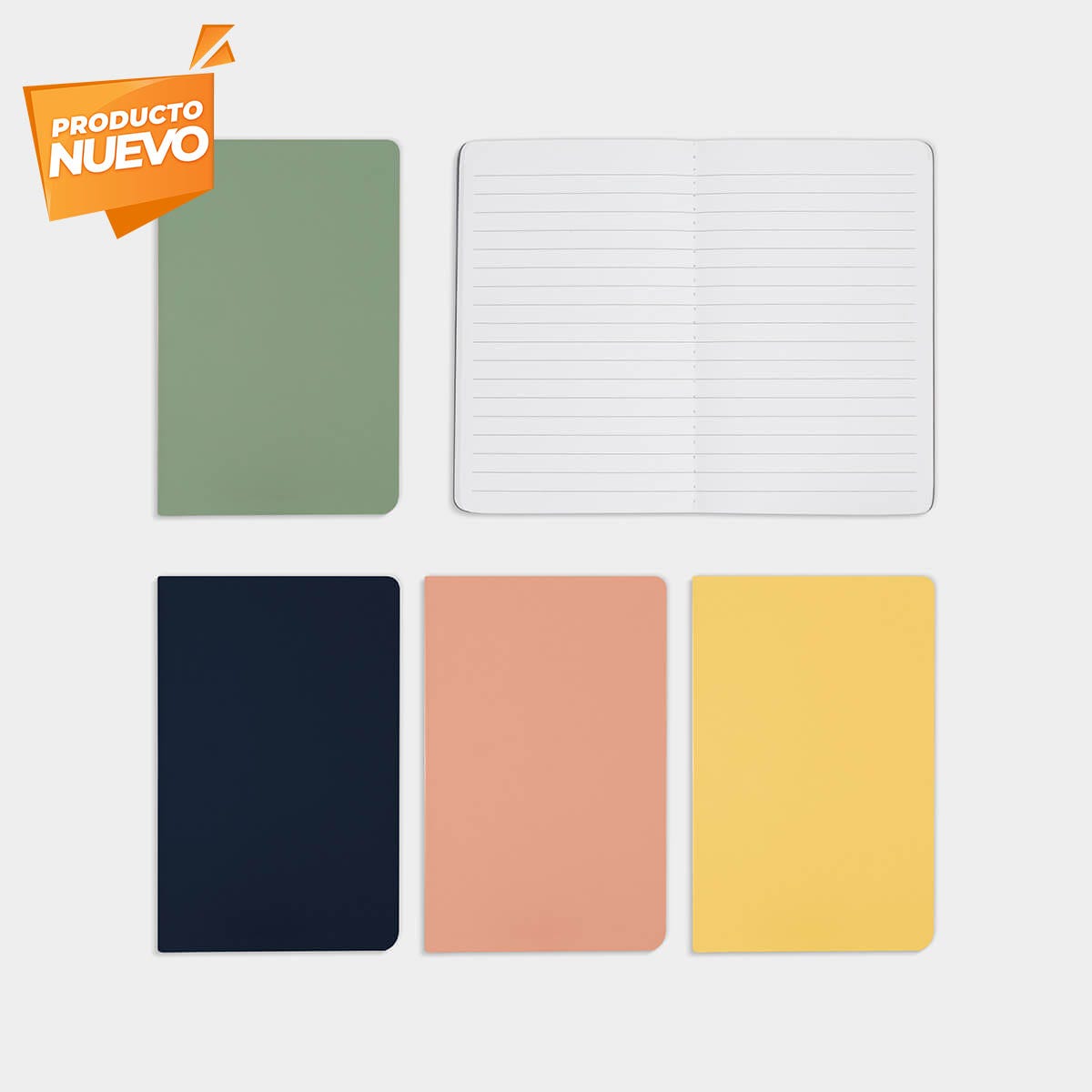 libreta miekki personalizada con logo de empresa