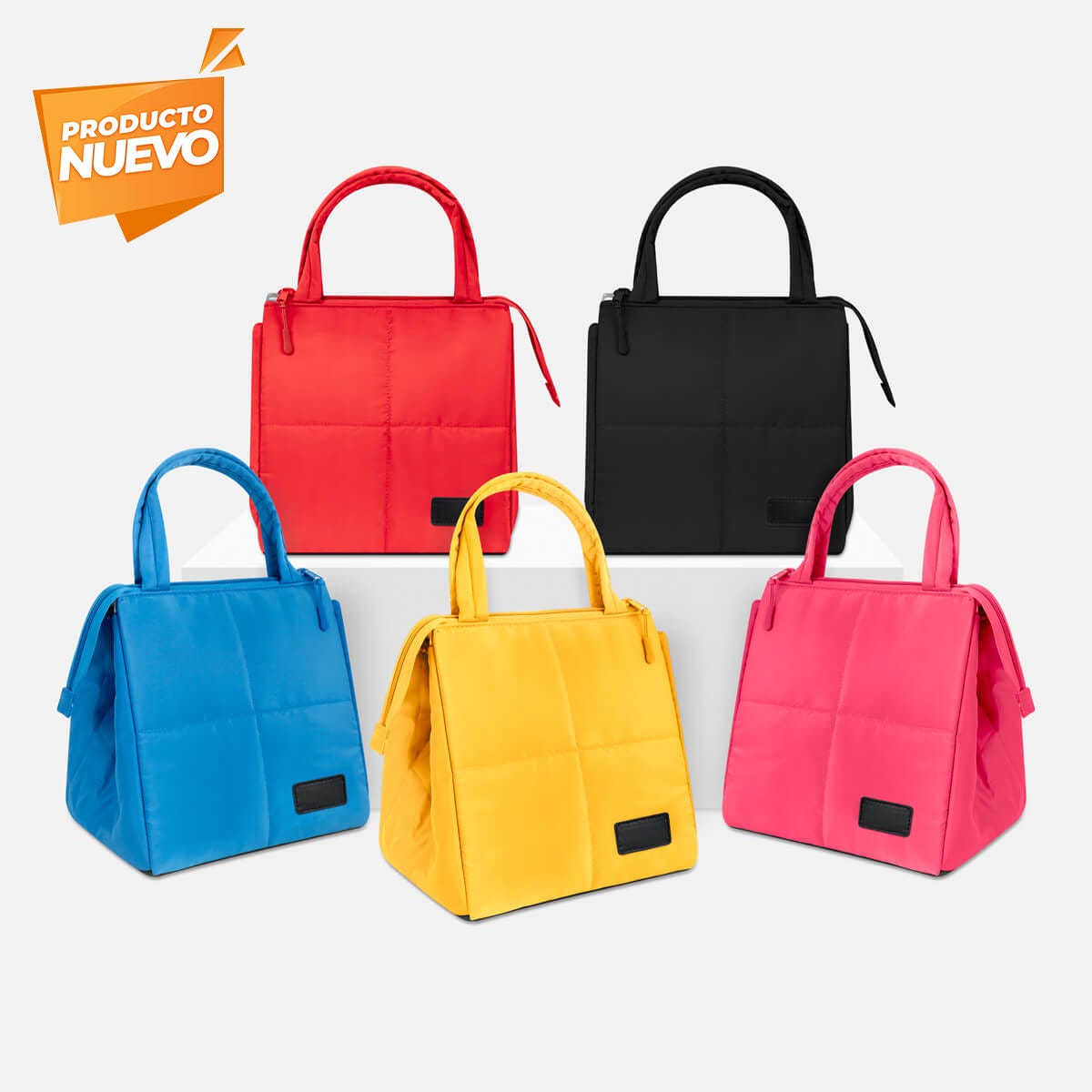 lonchera padi personalizada con logo de empresa