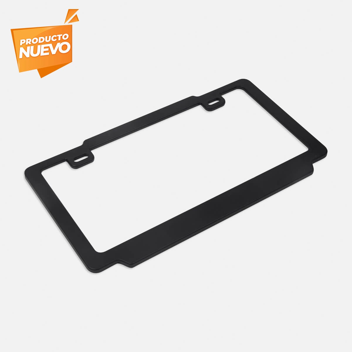 porta placa varek personalizada con logo de empresa