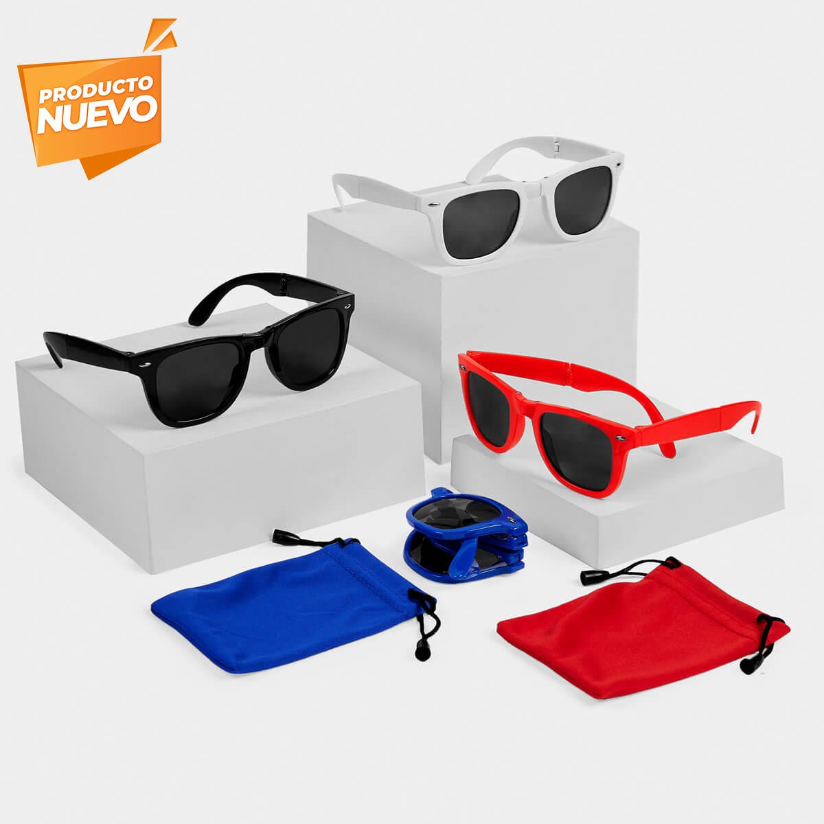 lentes plegables dopla personalizada con logo de empresa